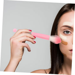 5Pcs Makeup Brush Detachable Bead Design Includes Foundation Eyeshadow Blush Brushes Cute Handles for Easy Application and Contouring Essential Cosmetics Tools for Makeup