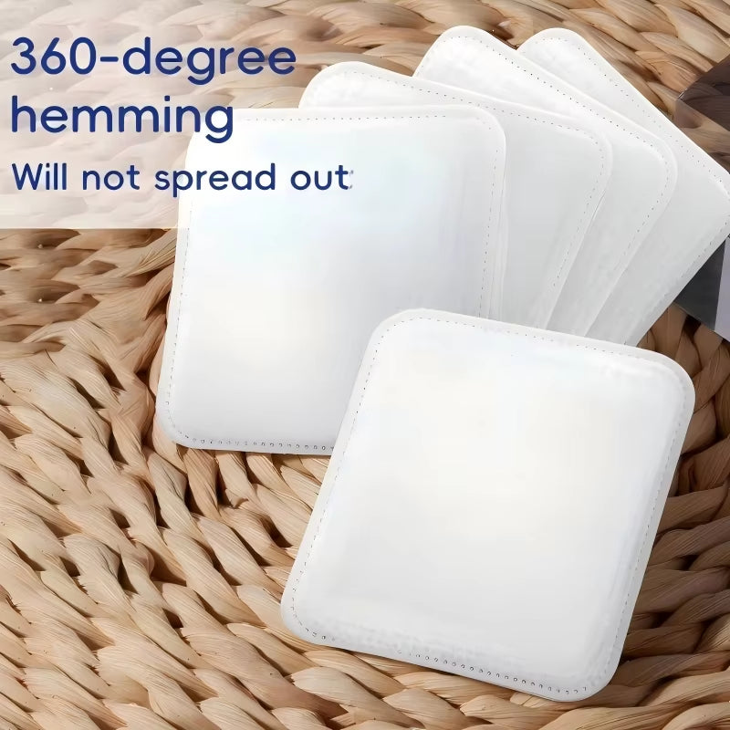 200PCS Hypoallergenic Cotton Pads, Soft, Absorbent, Pads for Makeup Removal, Skincare, Baby Care and Facial Cleansing