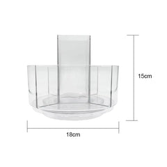 360 Degree Rotating Makeup Storage Box Turntable Makeup Storage Tray Suitable for Dressing Tables Skincare Products Etc
