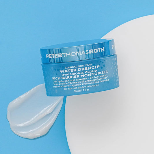 Peter Thomas Roth | Water Drench Hyaluronic Cloud Rich Barrier Moisturizer Skin Barrier Cream Hyaluronic Acid Moisturizer Moisturizer For Dry Skin