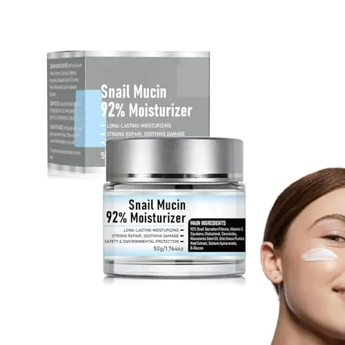 Snail Mucin 92% Hydrating Gel Cream – Intensive Moisturizer for Radiant Skin