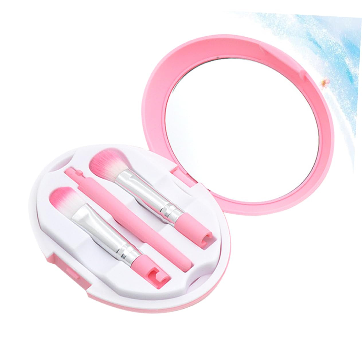 1Set Eye Makeup Brush Women Essential Eyeshadow Application Tools Portable and Versatile for Daily Makeup Create Stunning Looks Shapes