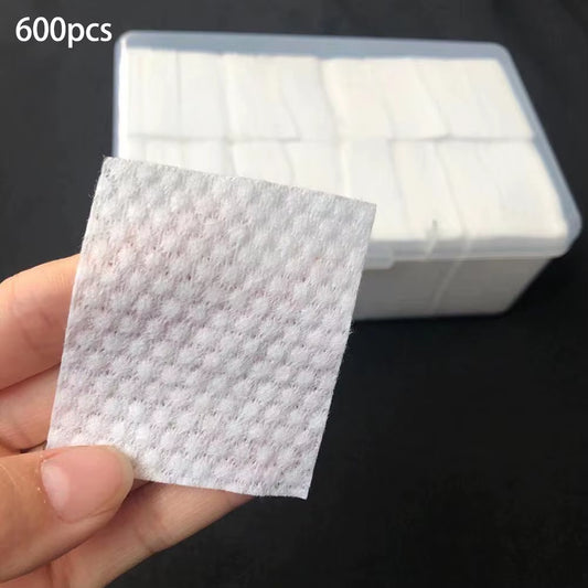 600Pcs Thickened Pearl Makeup Cotton Textured Cotton Pads for Makeup Removal Toner Application Soft Pure Cotton for Skincare